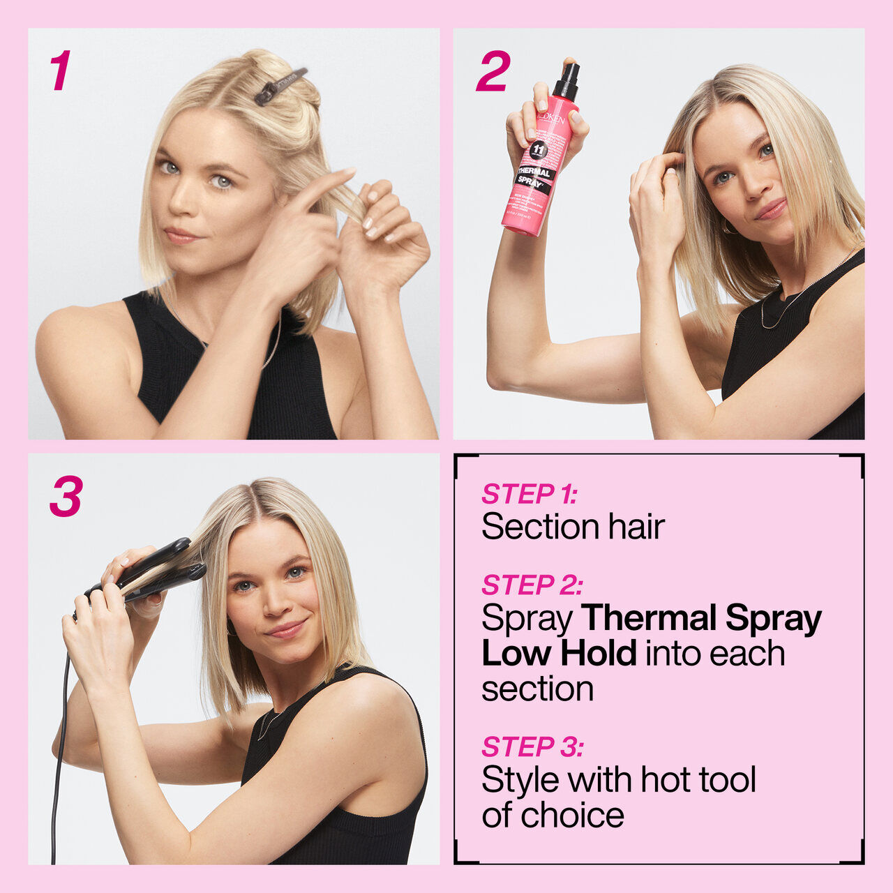 Redken flat iron deals