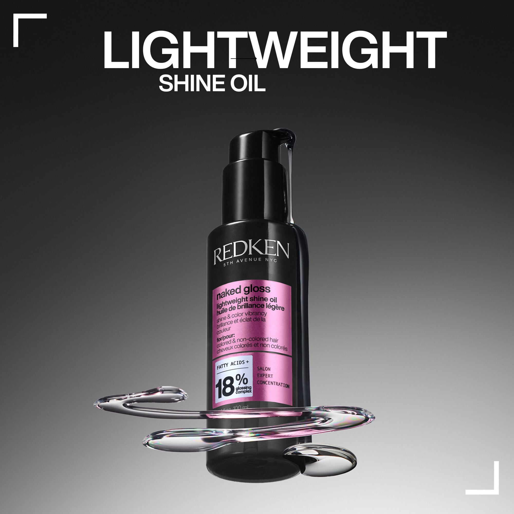 Naked Gloss Lightweight Shine Oil