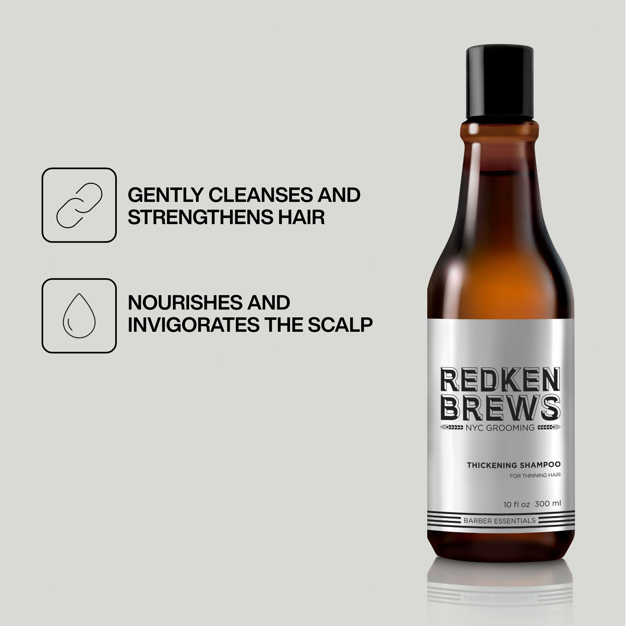 REDKEN BREWS THICKENING SHAMPOO BENEFITS