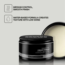 Men's Wash And Style Set Cream Pomade Benefits