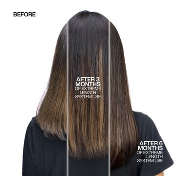 EXTREME LENGTH SHAMPOO WITH BIOTIN BEFORE AND AFTER