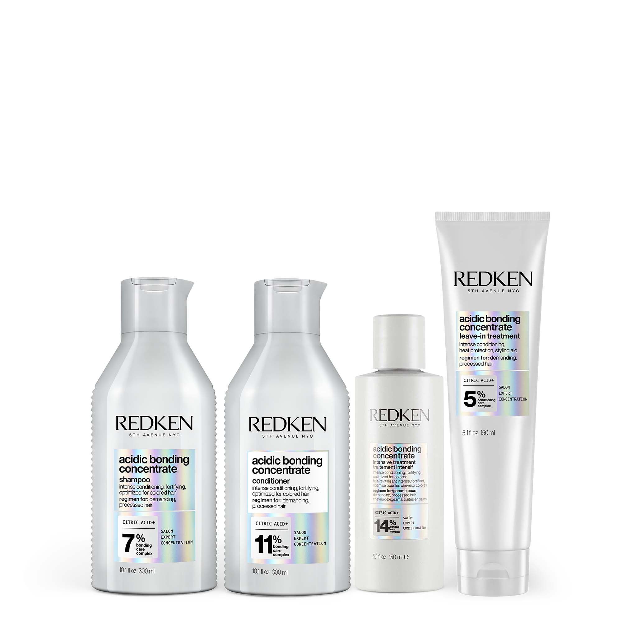 Acidic Bonding Concentrate Hair Repair Pack Bundle | Redken