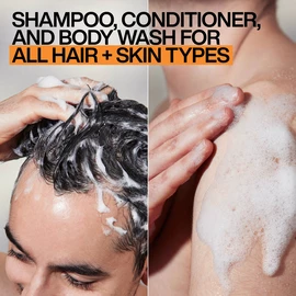 REDKEN BREWS 3-IN-1 SHAMPOO, CONDITIONER AND BODY WASH