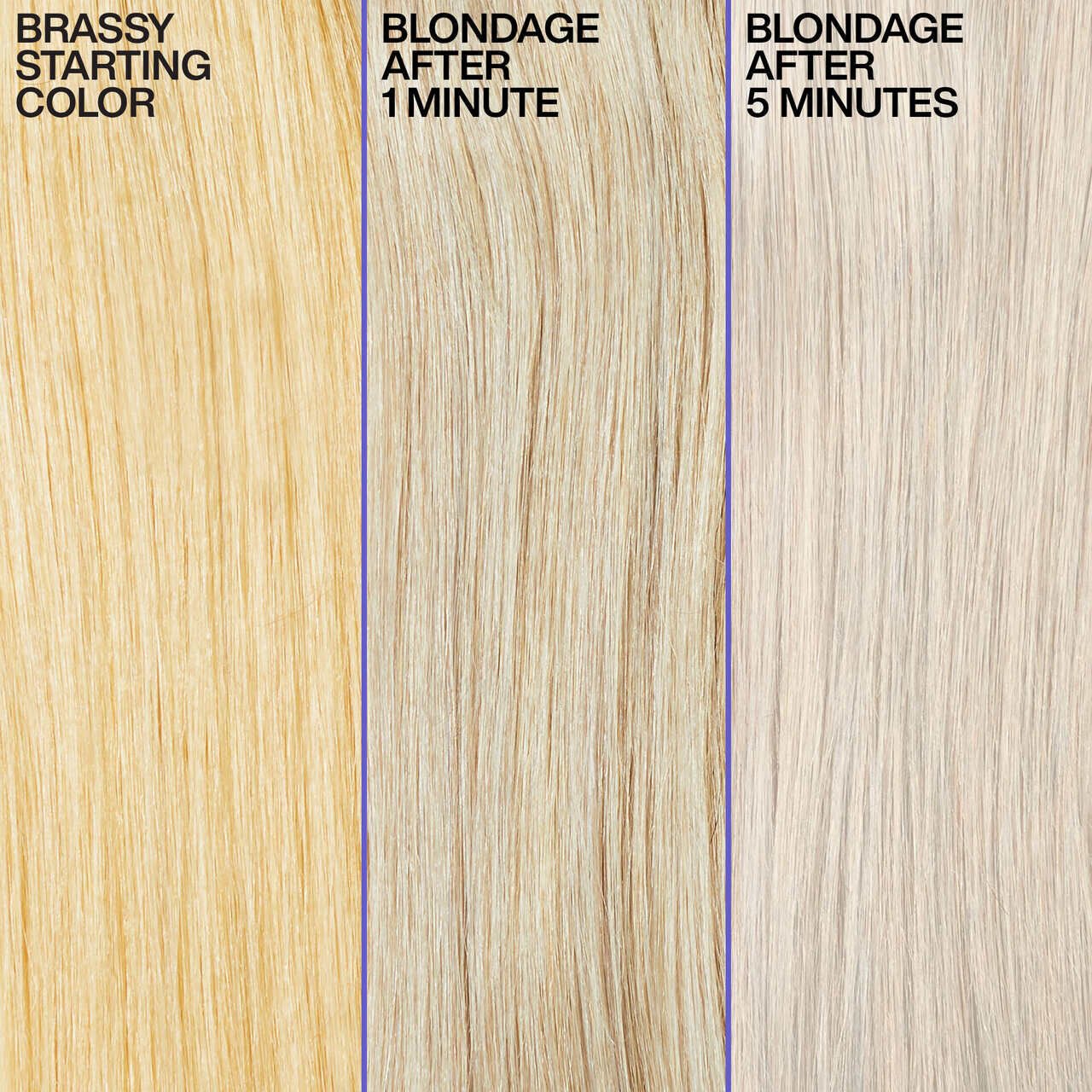 COLOR EXTEND BLONDAGE SHAMPOO BEFORE AND AFTER