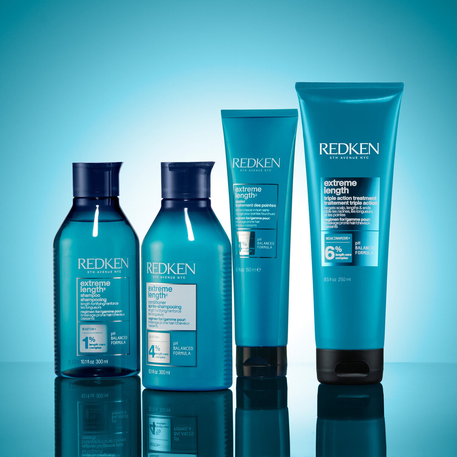 Redken Set Complete Extreme Length Set | Longer, Stronger Hair | Redken