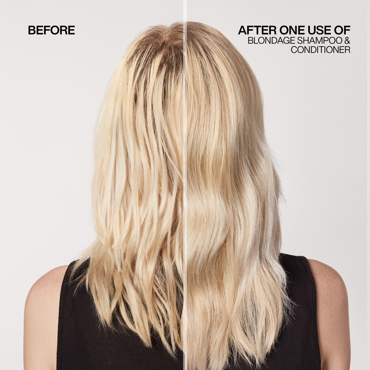 COLOR EXTEND BLONDAGE SHAMPOO BEFORE AND AFTER