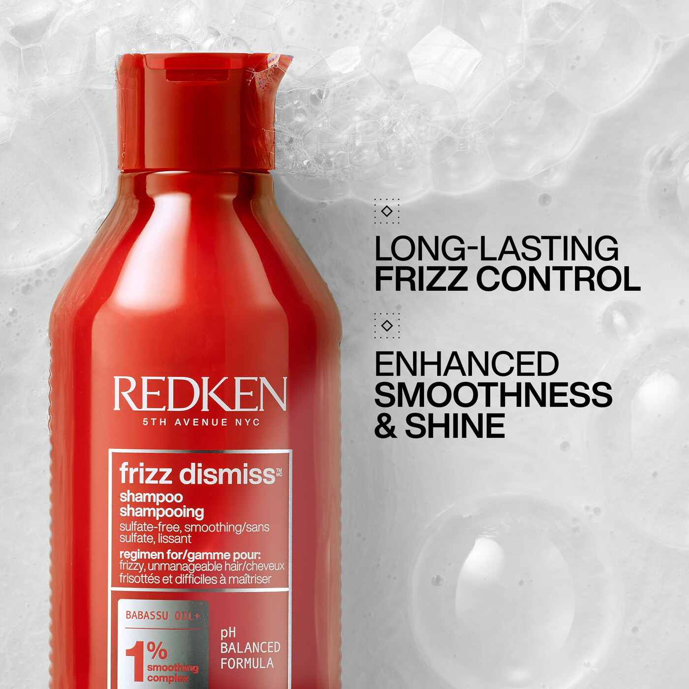 Frizz Dismiss Shampoo For Smooth Shiny Hair Redken frizz-dismiss-shampoo-for-smooth-shiny-hair-redken