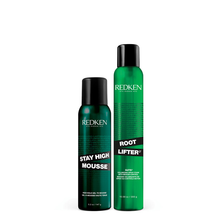 Redken Height Riser Redken Volume Duo: Root Lifter & Stay High Mousse for Lift