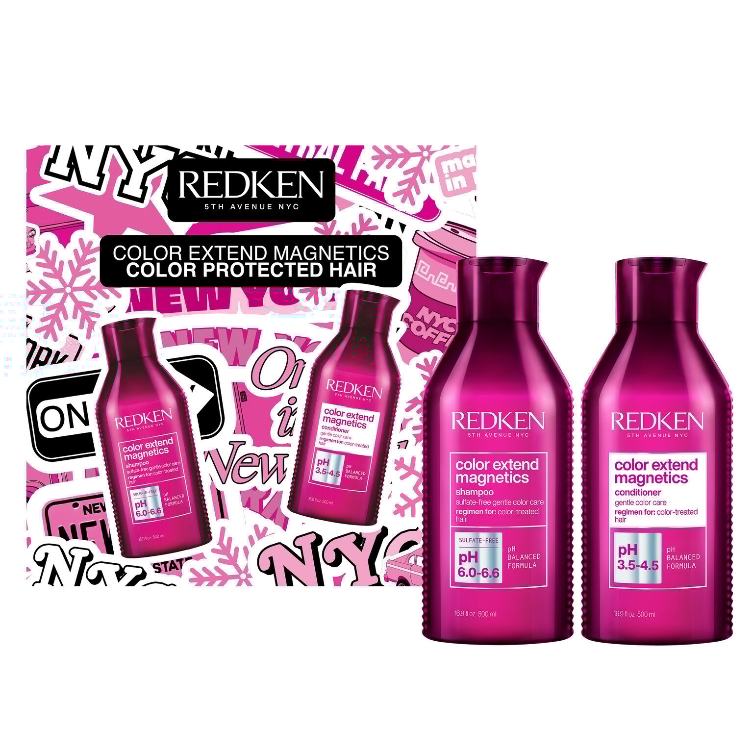 Color Extend Magnetics Duo Holiday Gift Set 2024 Redken Color Extend Magnetics Duo Holiday Gift Set 2024 Redken