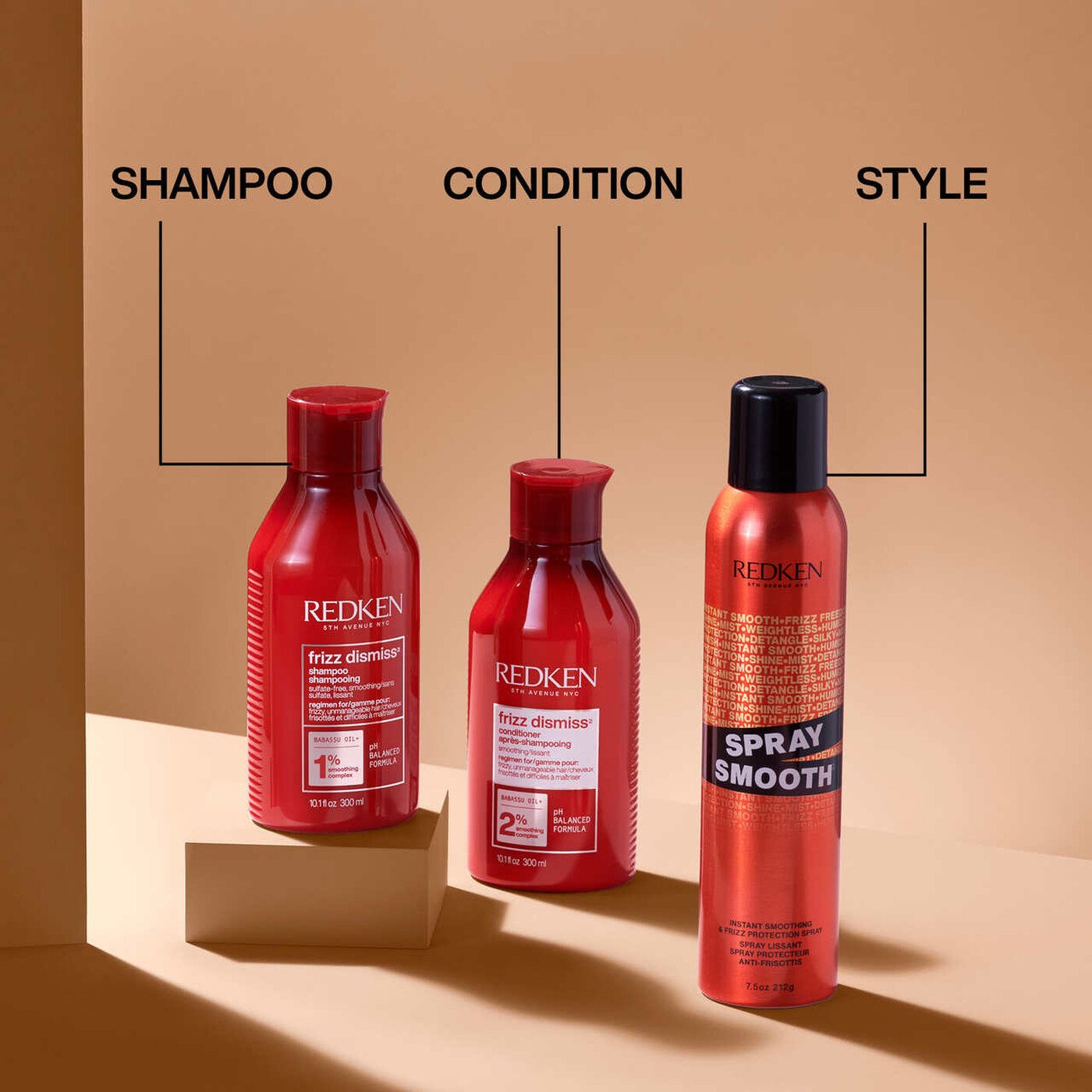 Redken | Balsamo Professionale Frizz Dismiss, Azione Disciplinante - Foto 9