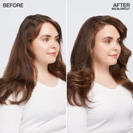 big blowout heat protectant before & after
