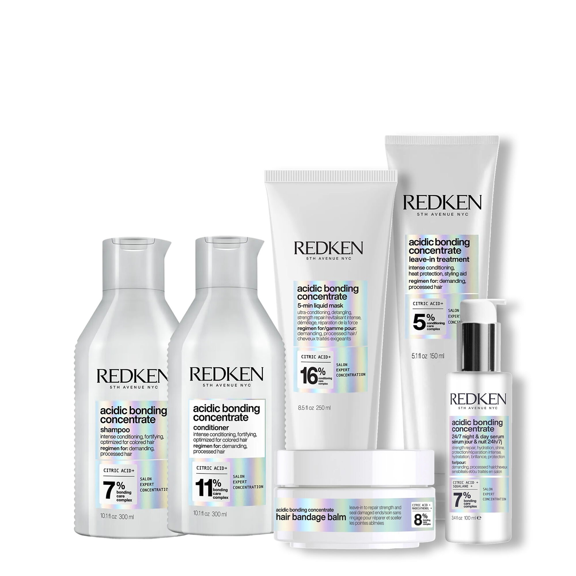 ACIDIC BONDING CONCENTRATE COMPLETE SET