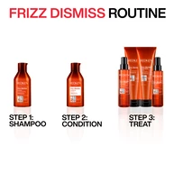 FRIZZ DISMISS INSTANT DEFLATE OIL-IN-SERUM ANTI-FRIZZ ROUTINE