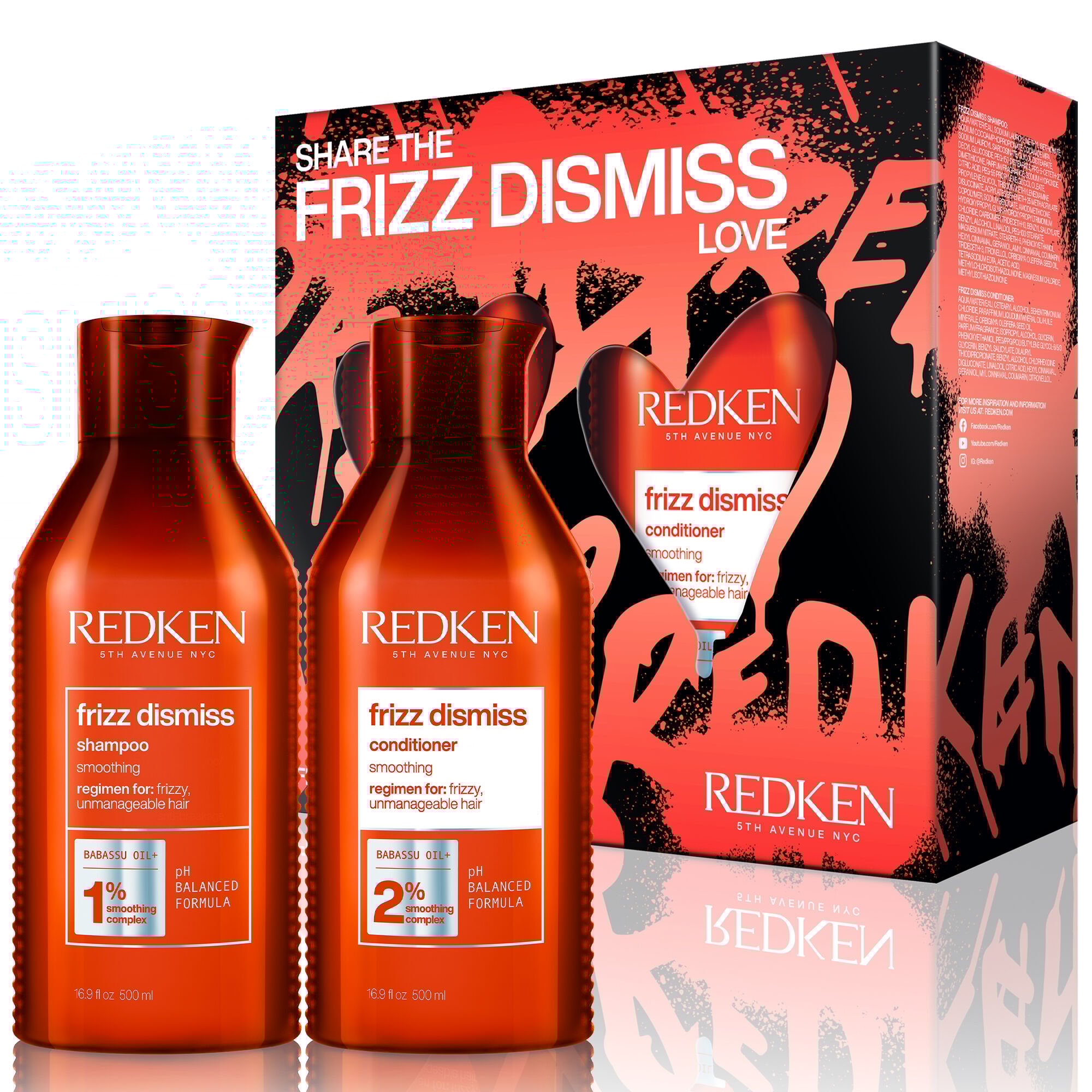 Frizz Dismiss Duo Holiday Gift Set Redken