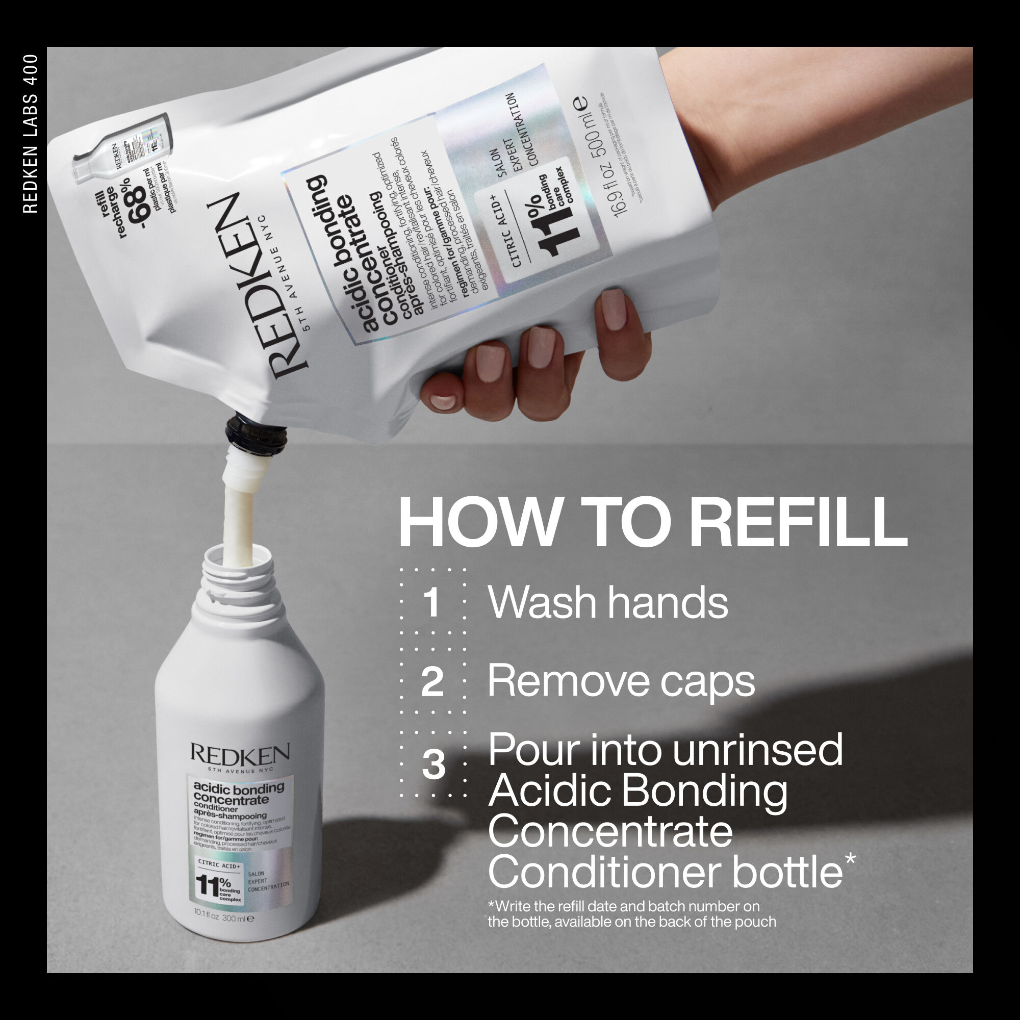 ACIDIC BONDING CONCENTRATE CONDITIONER