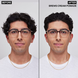 CREAM POMADE BEFORE AND AFTER