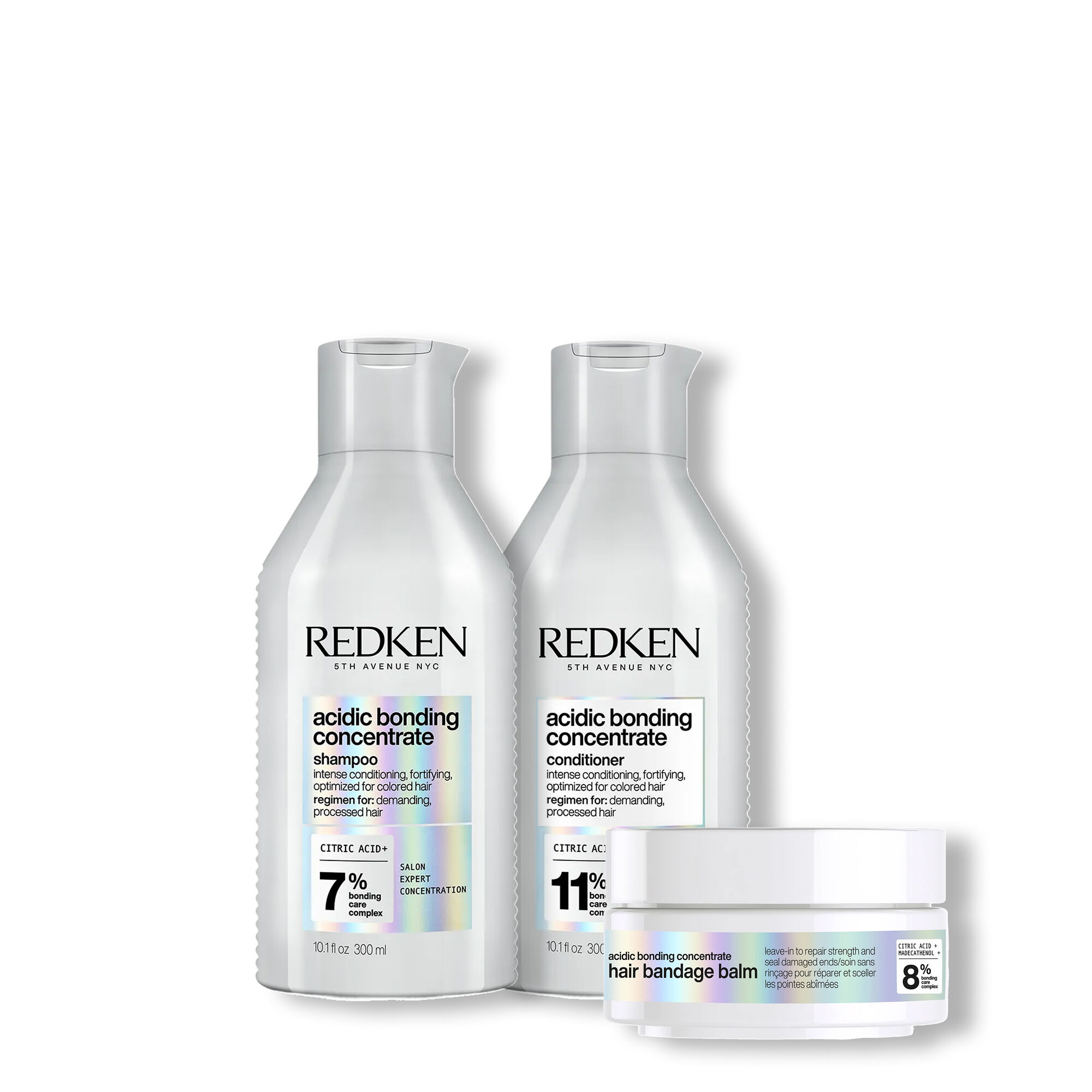 Acidic Bonding Concentrate Split-end Repair Trio