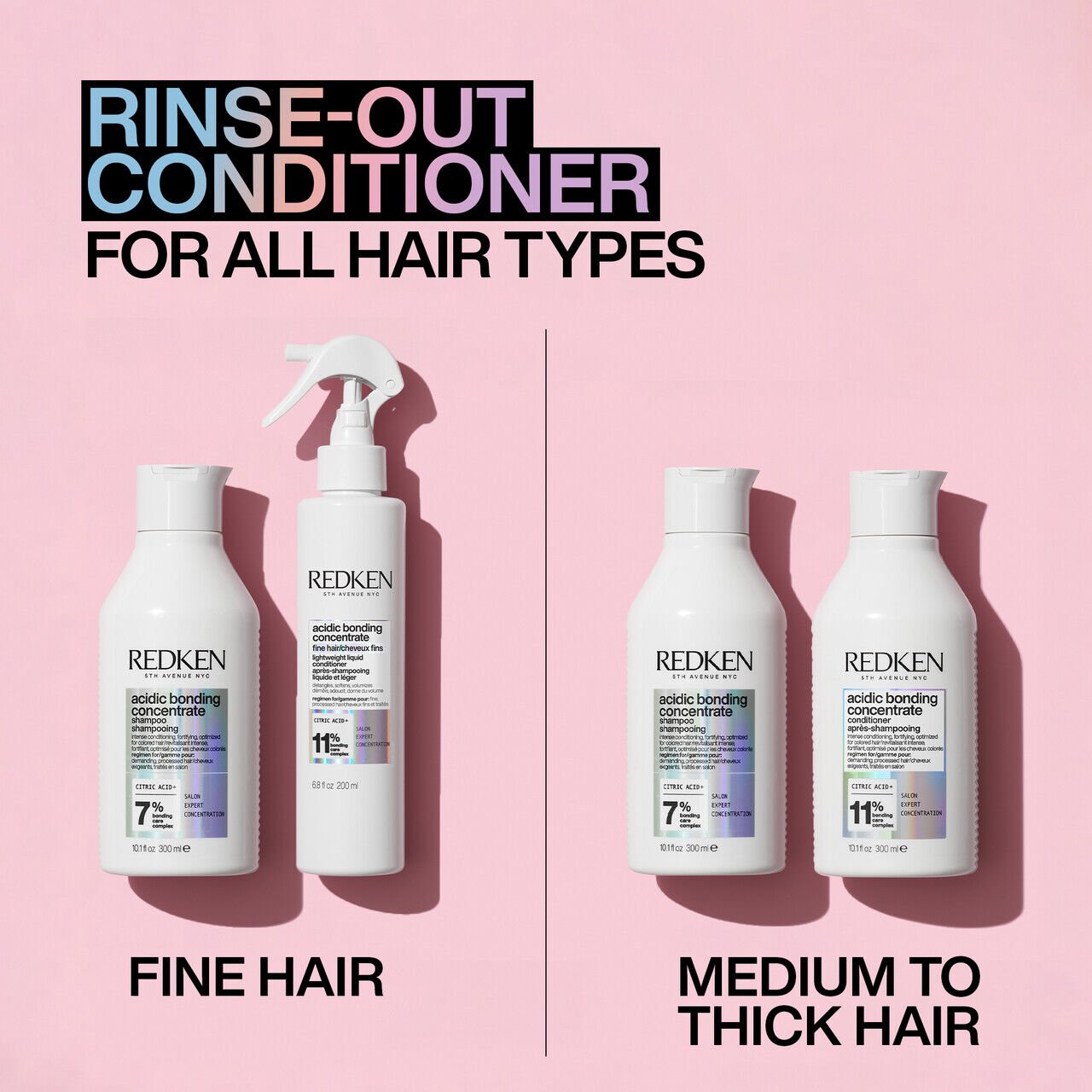 Acidic Bonding Concentrate Shampoo & Conditioner Set Redken