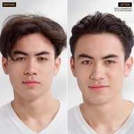 REDKEN BREWS DAILY CONDITIONER BEFORE AND AFTER