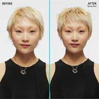 SPRAY WAX INVISIBLE TEXTURE HAIRSPRAY BEFORE AND AFTER