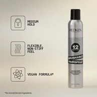 24 HOUR FLEXIBLE FLASH DRYING BRUSHABLE HAIRSPRAY BENEFITS