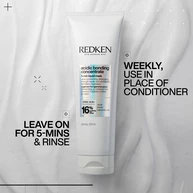 The product description says that the product is a 5-minute liquid mask that is ultra-conditioning, detangling, and strength repairing. It is also says that the product is a regimen for demanding, processed hair.