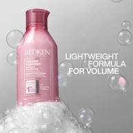 VOLUME INJECTION SHAMPOO FOR VOLUMIZING AND TEXTURIZING FLAT THINNING HAIR