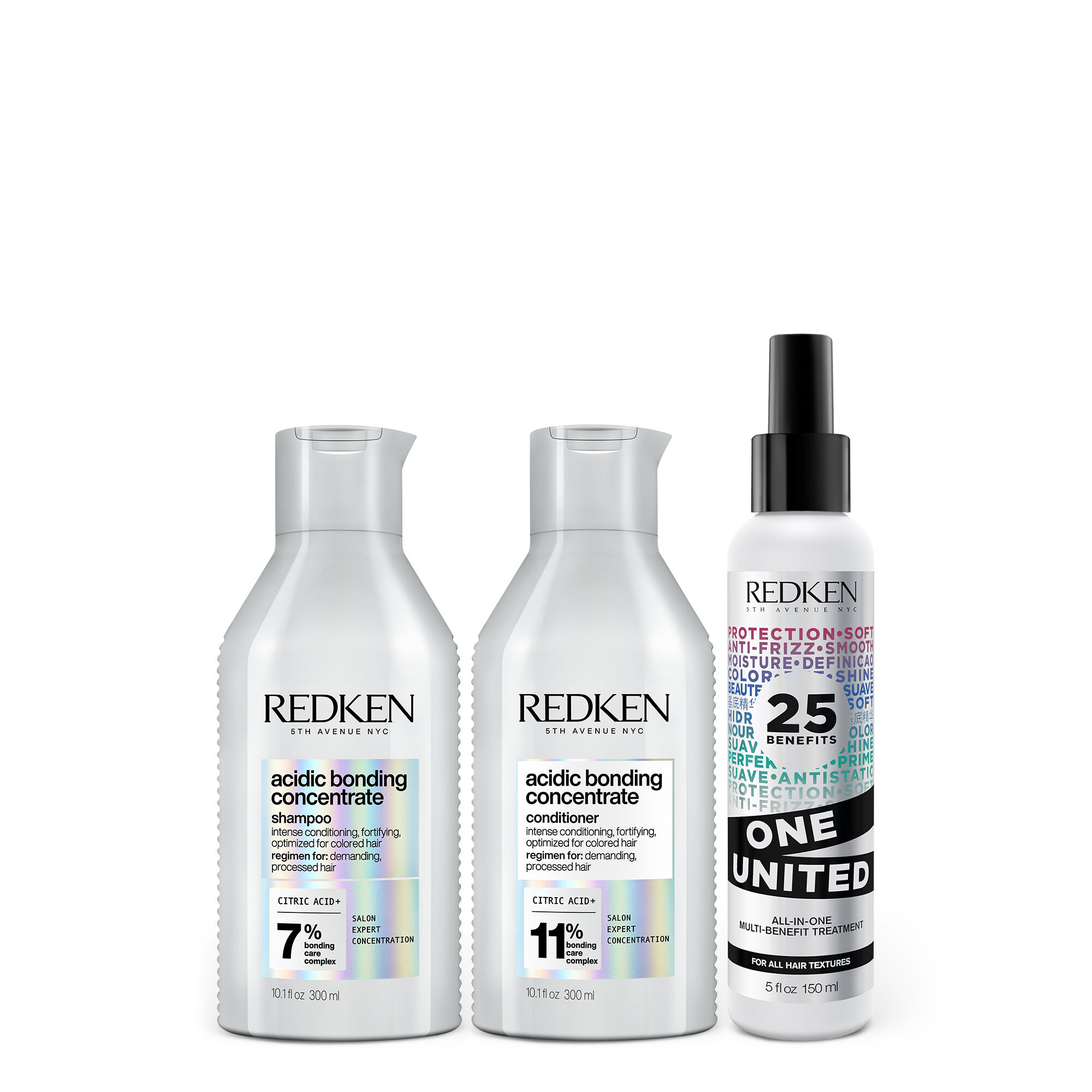 Redken's ABC + One United Set for Damaged Hair