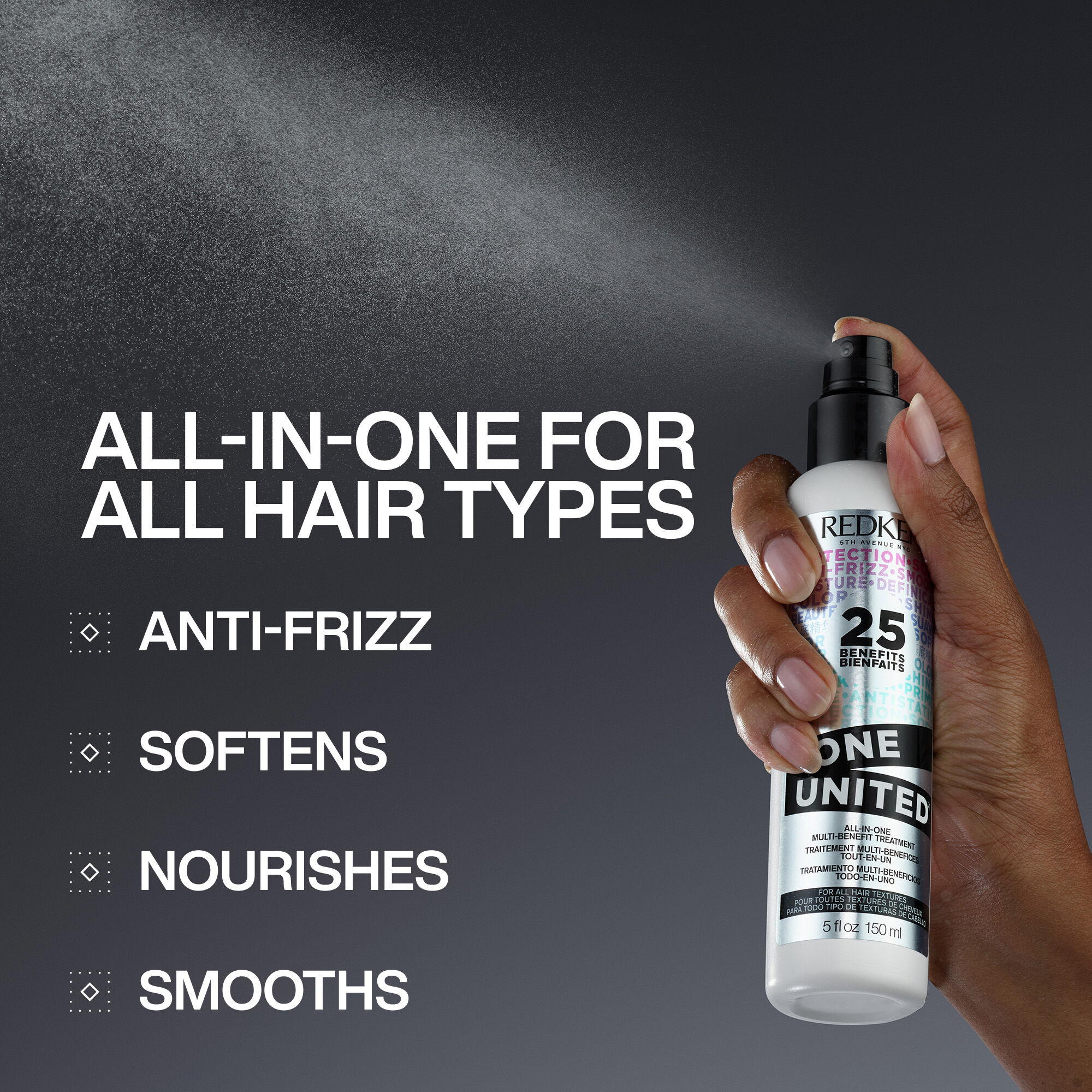 One United Holiday Hair Gift Set Full & Travel Size Redken