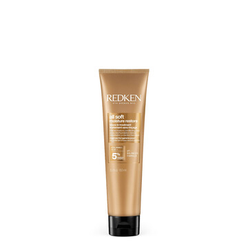 ALL SOFT MOISTURE RESTORE LEAVE IN TREATMENT WITH HYALURONIC ACID FOR DRY HAIR