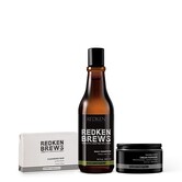 Men's Go-To Set with Cream Pomade