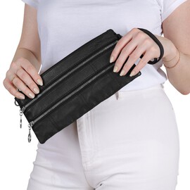 Redken Black Wristlet Bag