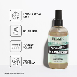 VOLUME MAXIMIZER LIGHTWEIGHT THICKENING SPRAY BENEFITS
