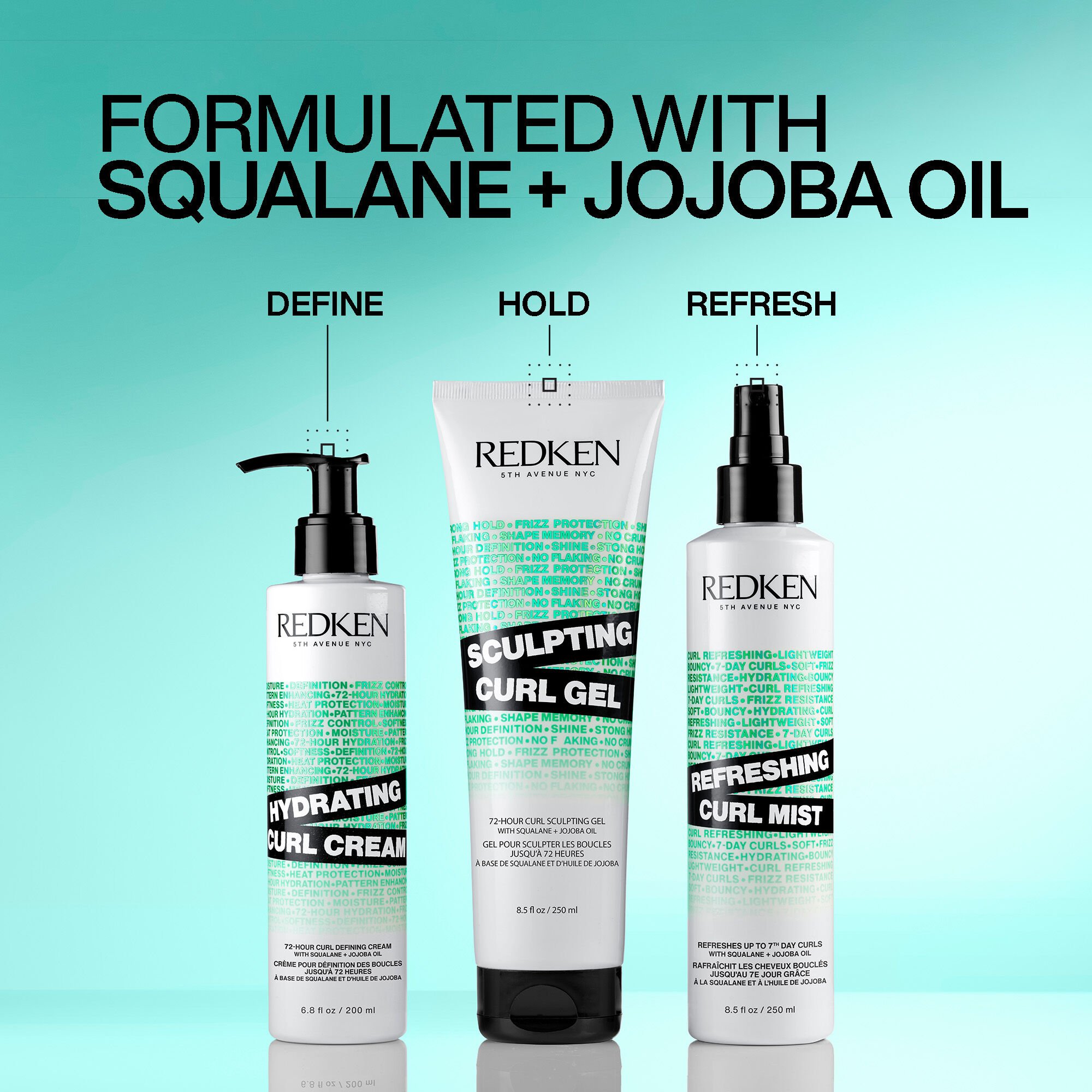 Sculpting Curl Gel for Defined Crunch Free Curls Redken