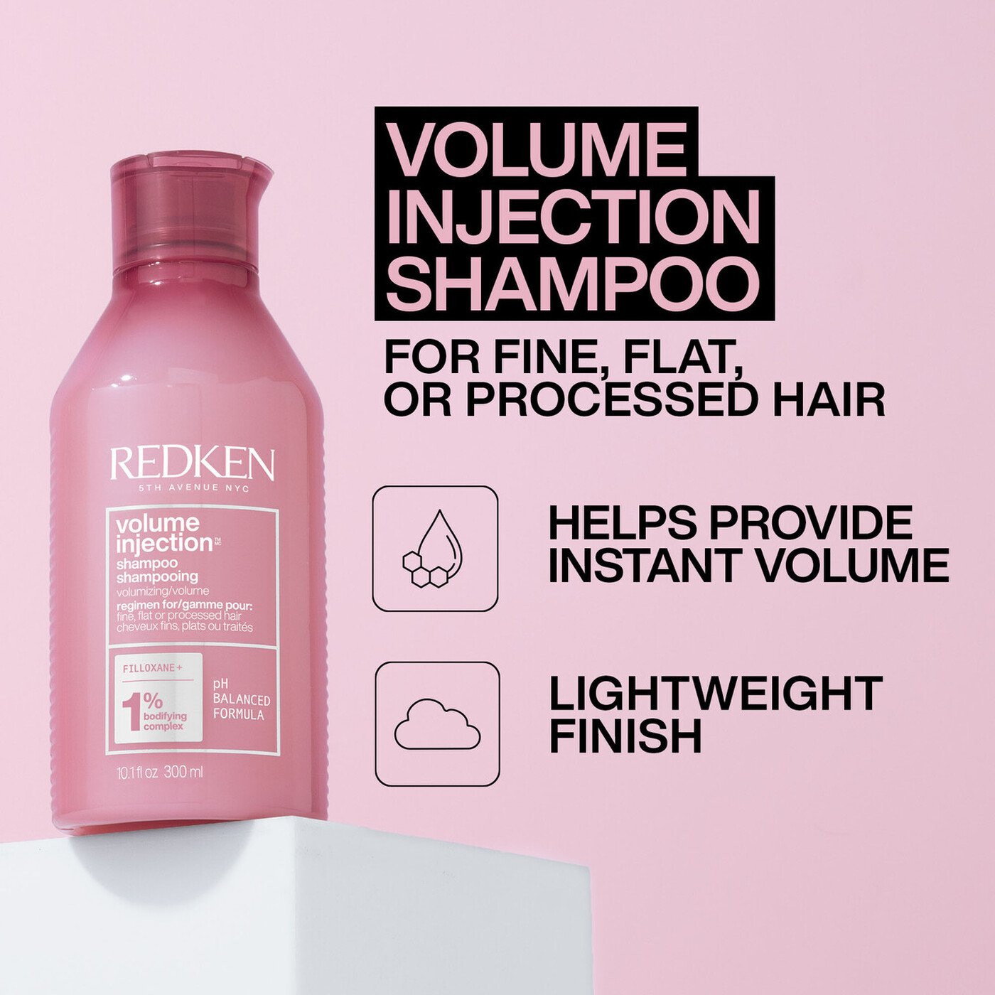 Volume Injection Duo Shampoo & Conditionery For Fine Hair | Redken