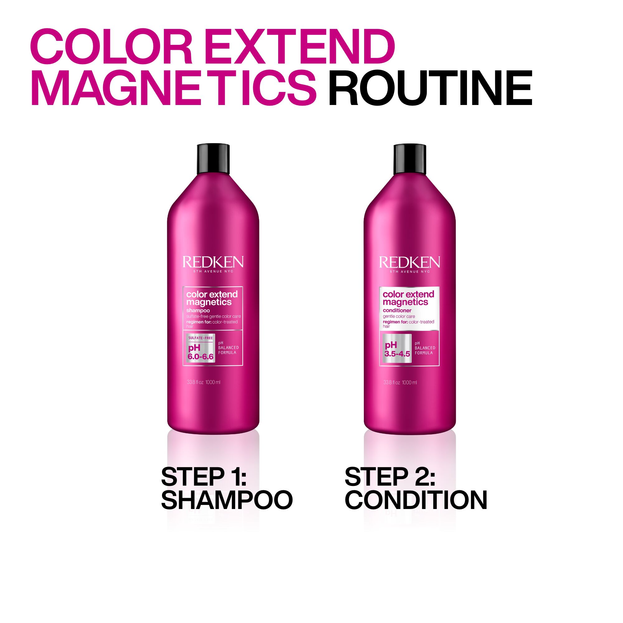 COLOR EXTEND MAGNETICS SULFATE-FREE CONDITIONER ROUTINE