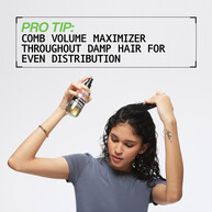VOLUME MAXIMIZER LIGHTWEIGHT THICKENING SPRAY HOW TO APPLY