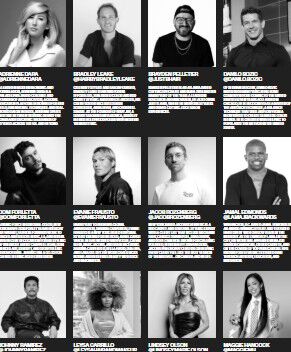 Black & White Image of the Redken Brand Ambassadors
