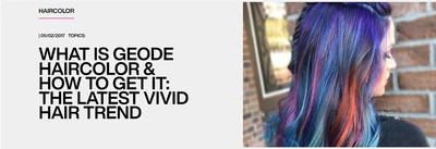 Redken Blog: what is geoge hair color and how to get it