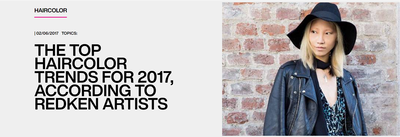 Redken Blog: Top Haircolor Trends According To Redken Artists