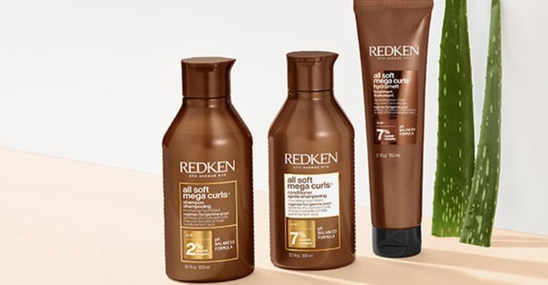 Redken All Soft Mega Curls Shampoo, Conditioner & Mask with Aloe