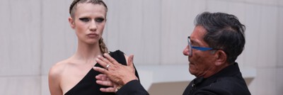 Redken 5th Ave NYC White on Black Logo