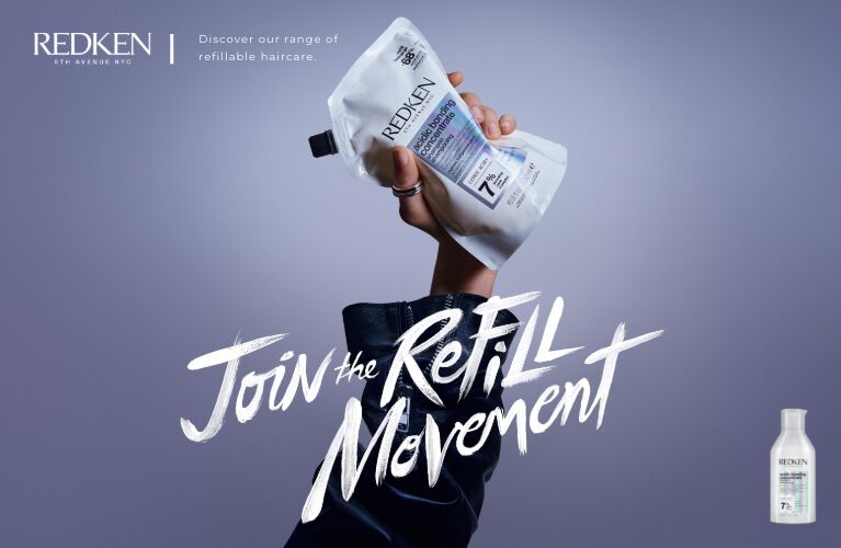 join the refill movement - discover our range of refillable haircare