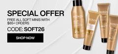 Redken: Free all soft minis with $85+ orders