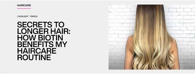 Redken Blog: secrets to longer hair how biotin benefits my hair care routine