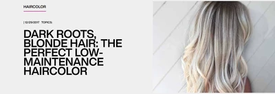 Redken Blog: Dark Roots Blonde Hair