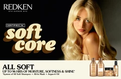 Redken: Sabrina Carpenter, All Soft, up to 96 hours of moisture, softness & shine
