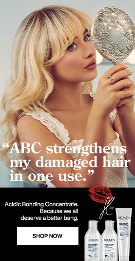 Sabrina Carpenter uses Redken Acidic Bonding Concentrate
