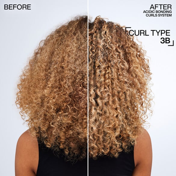Curly Hair Before And Washing Hair After Keratin Smoothing