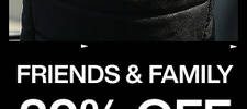 Friends and Family Sale